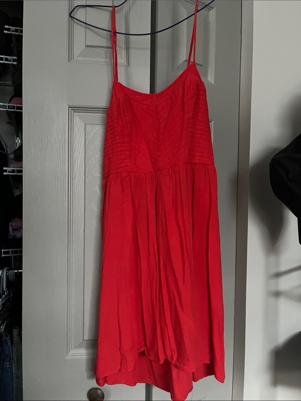 7/$20 Xhilaration Red Spaghetti-Strap Mini Dress